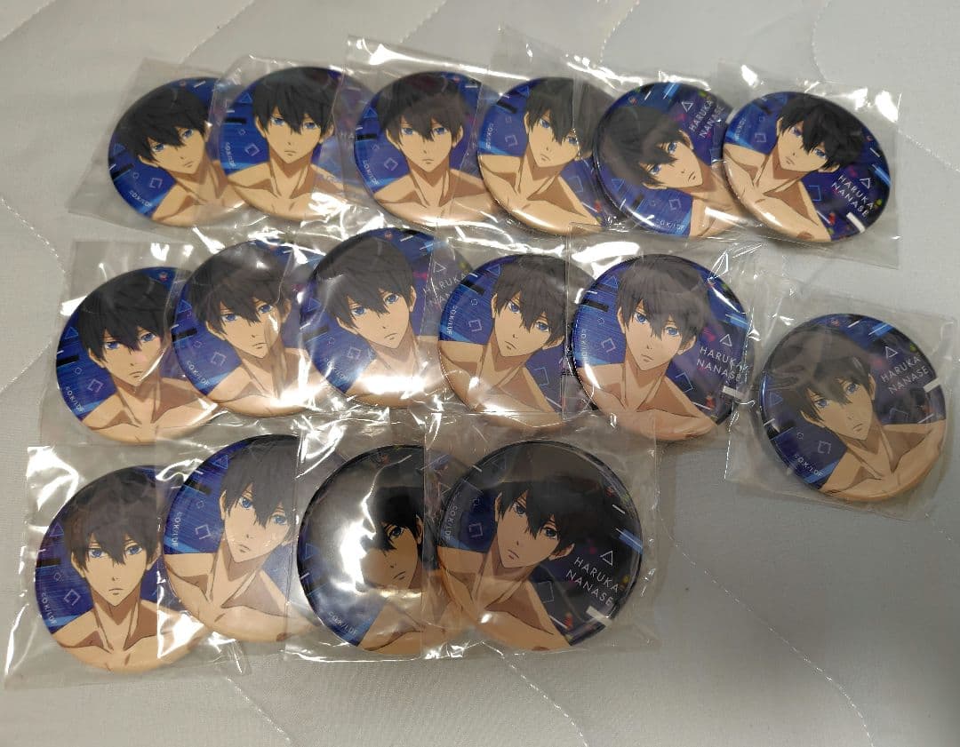 Free! 七瀬遙 缶バッジ