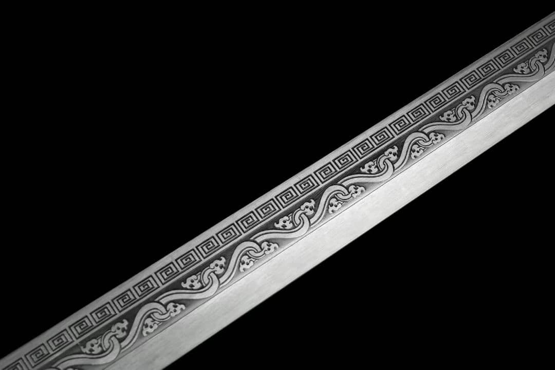 【龍紋唐剣】古兵器 武具　刀装具　日本刀　模造刀 居合刀