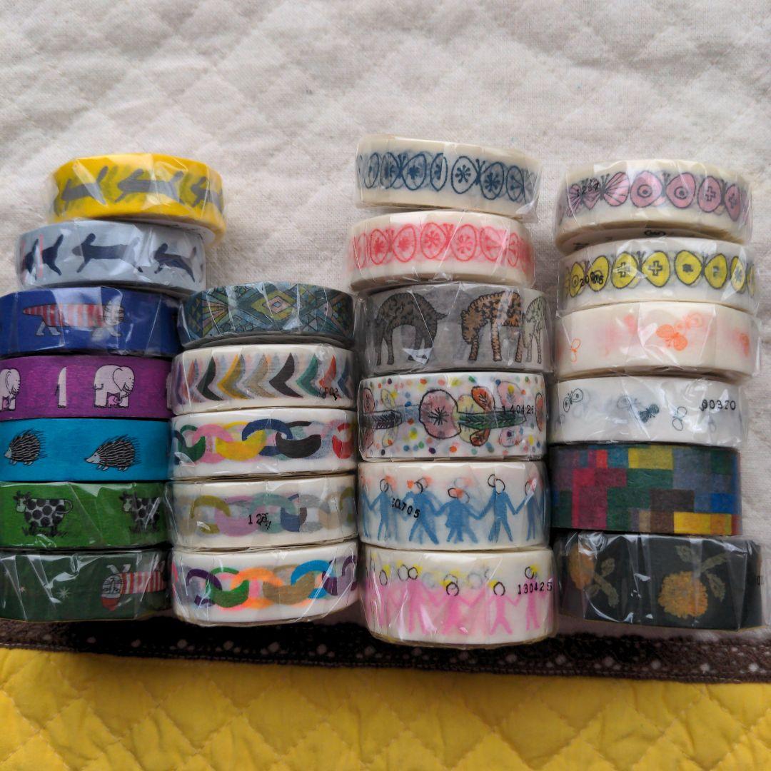 ミナペルホネン&マイキーマスキングテープ24本