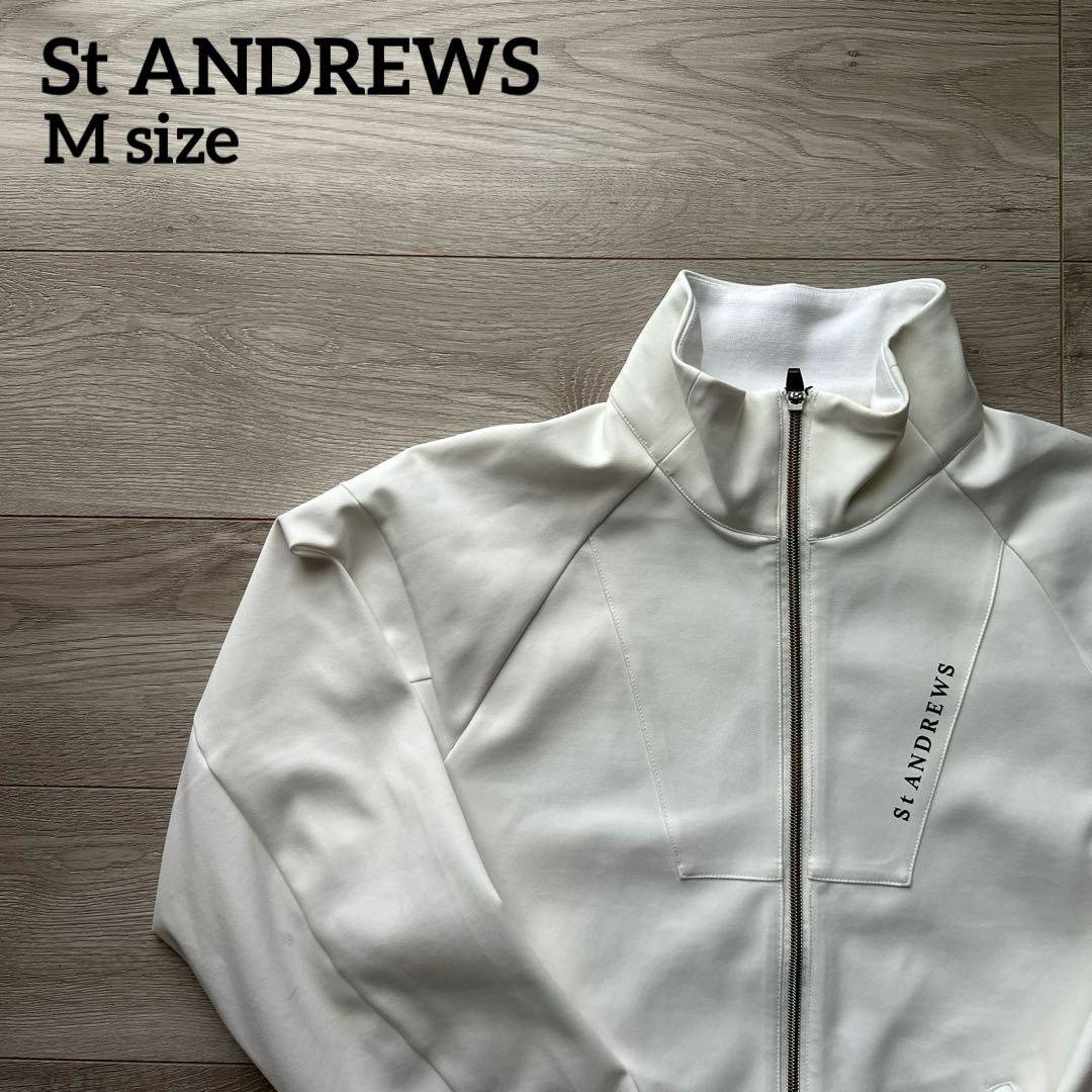 St ANDREWS 長袖 フルジップ ジャケット M セントアンドリュース