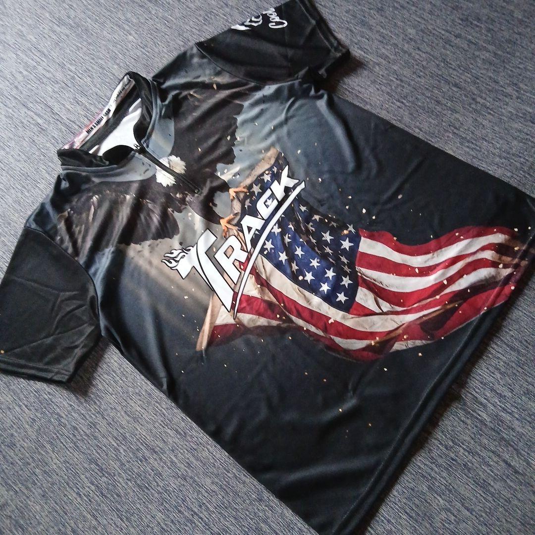 ✨新品✨ボウリングウェア　TRACK　日本サイズM　ブラック　アメリカンイーグル