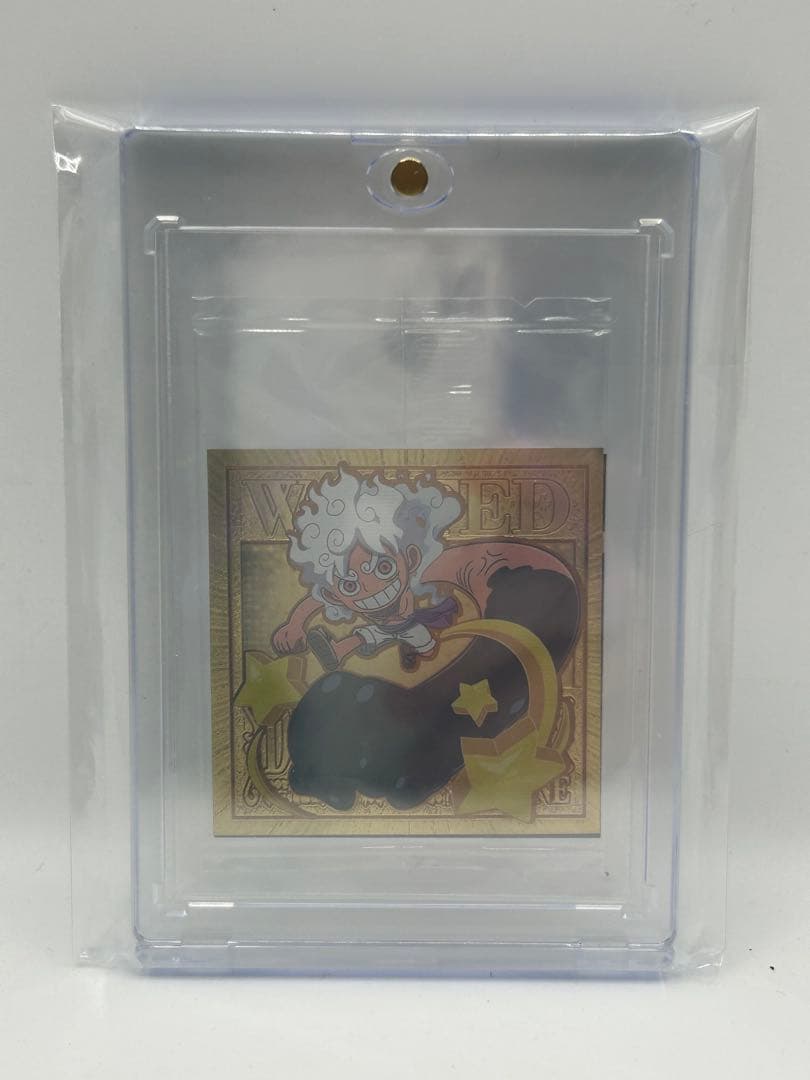 【希少】両面ニカ ワンピースウエハースLog.12 ゴールドパラレル　ニカルフィ