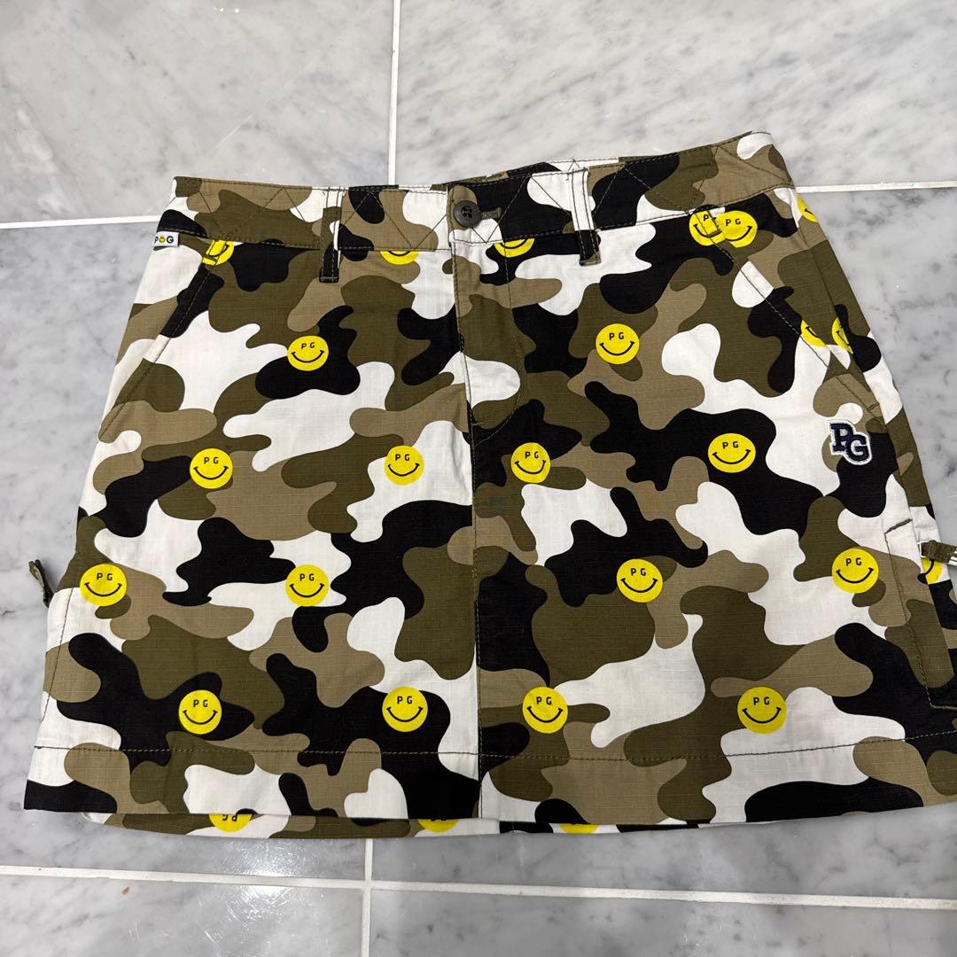 PG カモフラージュ スマイリー スカート