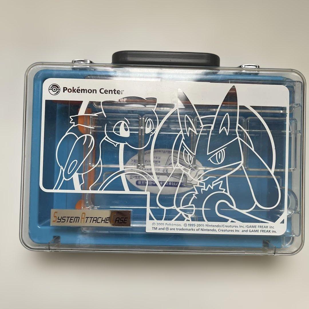 ポケモンセンター システムアタッシュケース DS ルカリオ ミュウ ポケカ