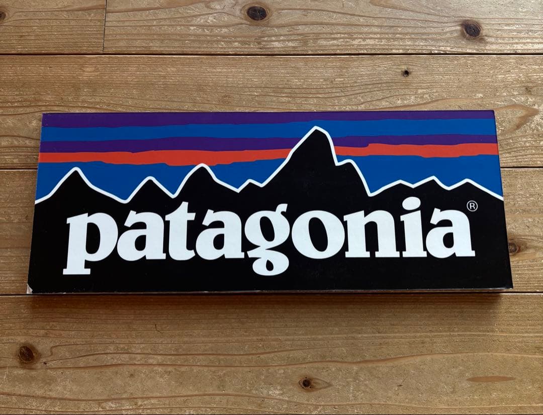 【非売品】店舗用　Patagonia パタゴニア　看板/サインボード　紙製