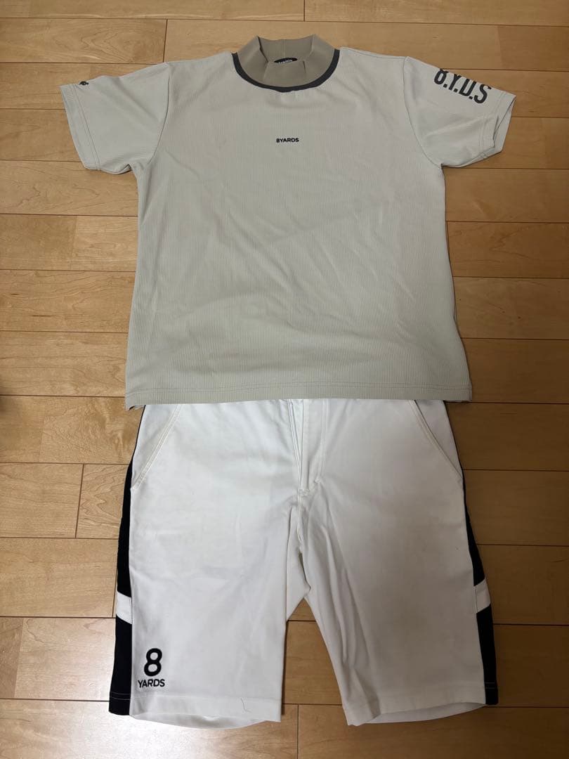 8 YARDS ゴルフウェアセット ホワイト