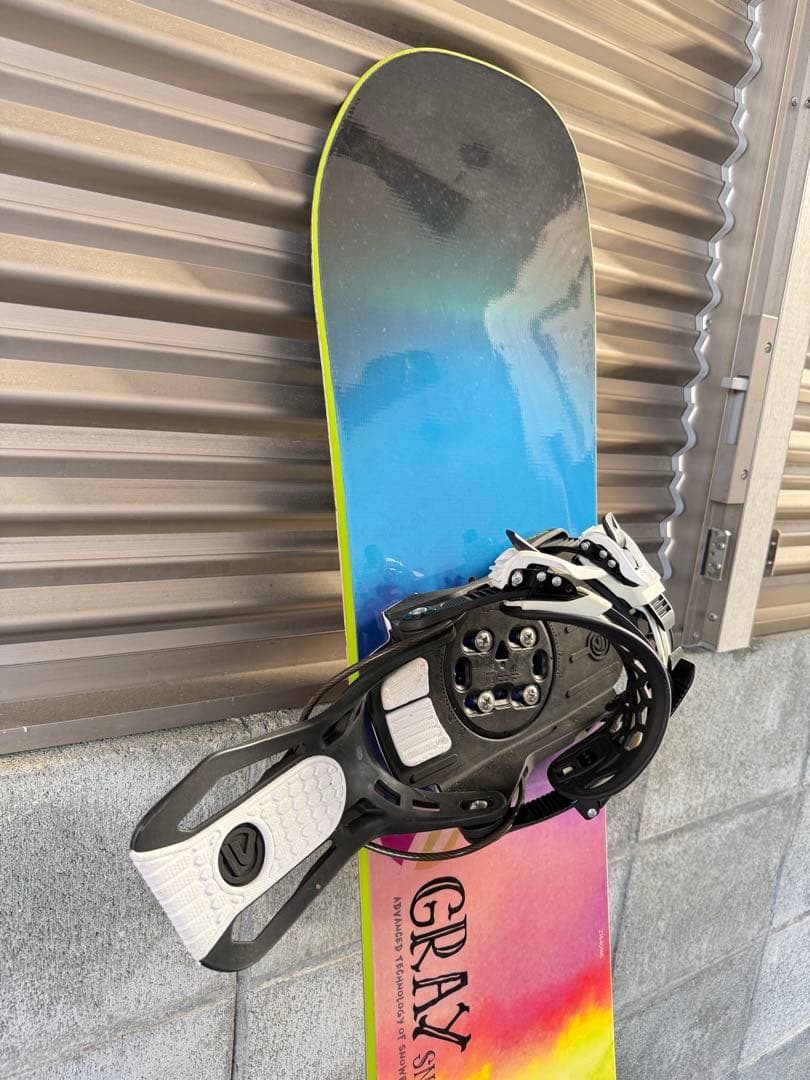 【使用少】GRAY CUB-X 124cm FLOWビンディング セット 高性能