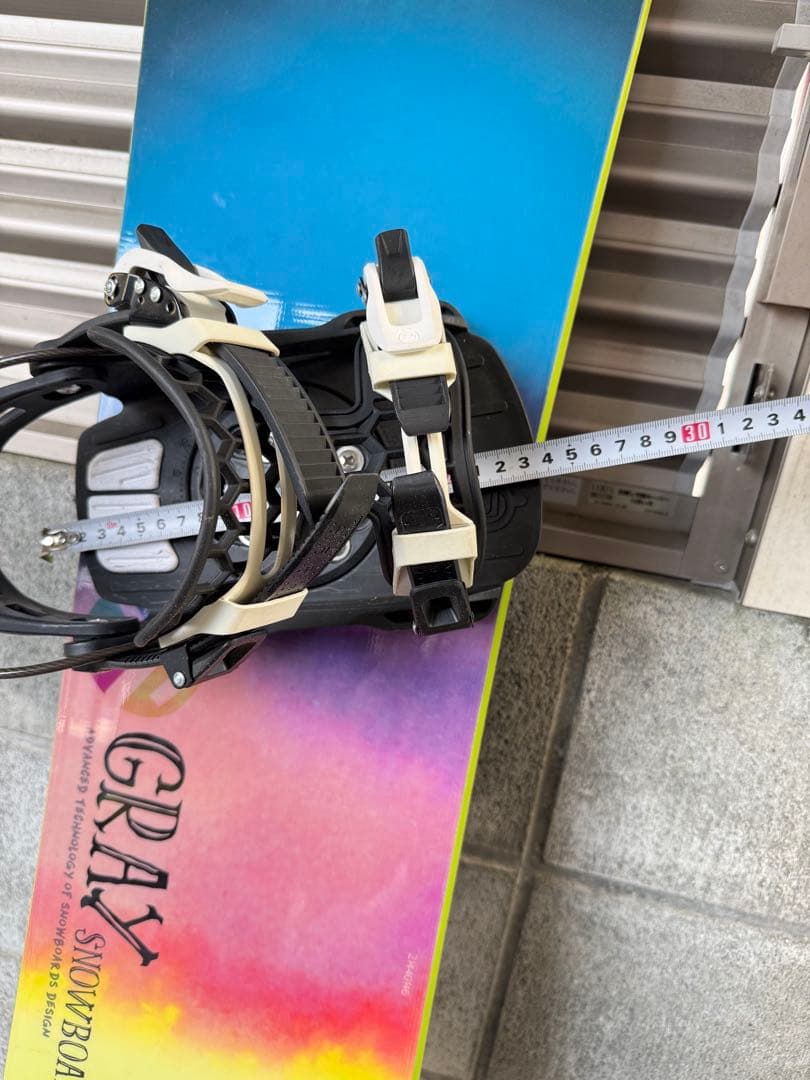 【使用少】GRAY CUB-X 124cm FLOWビンディング セット 高性能