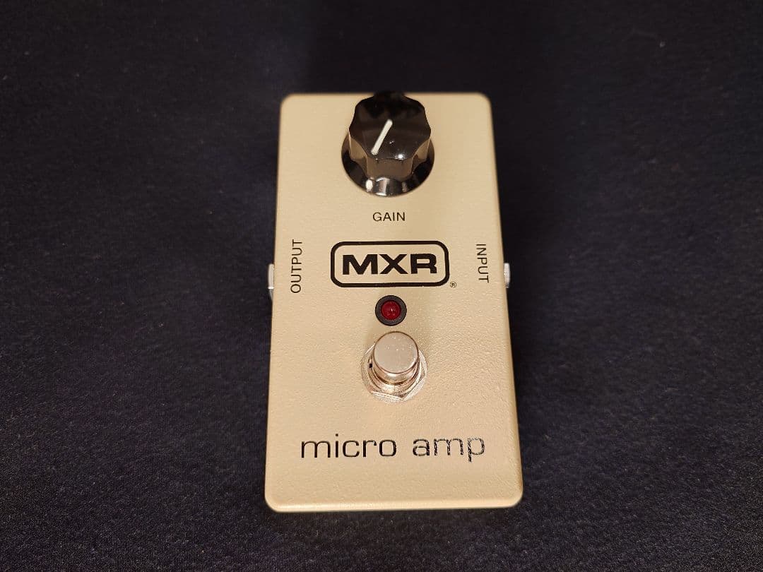 MXR micro amp ギターエフェクター