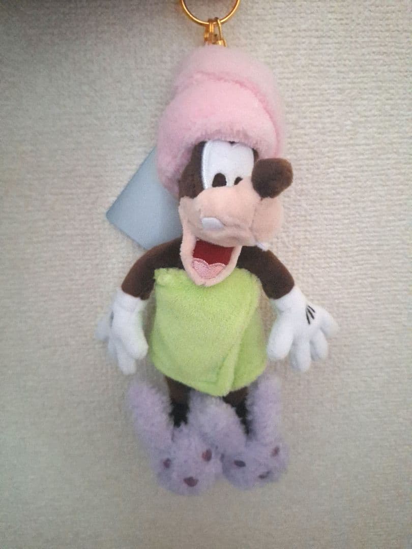 グーフィー　バースデー　ぬいぐるみキーホルダー　バスタオル　ディズニー