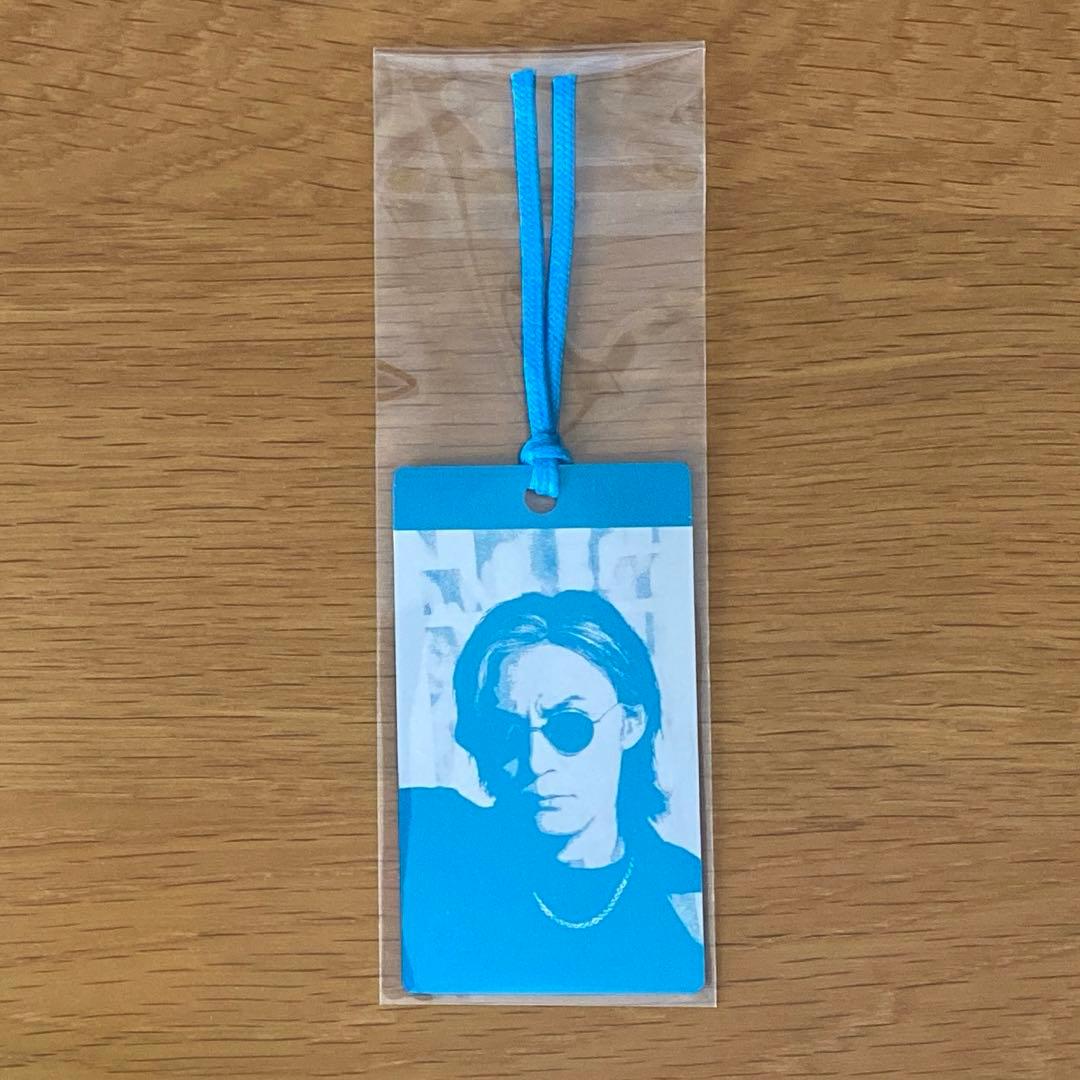 B'z 稲葉浩志 シアン 特典 アルミ製フォトブックマーク