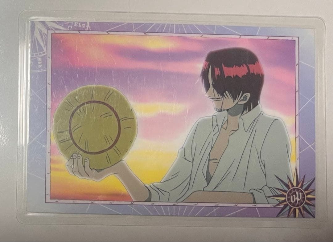 ワンピース/シャンクス/ラミネートカード/アニメイト/ラミカード/希少/ジャンプ