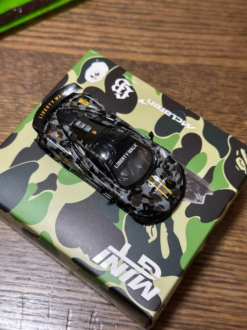 BAPE X LBWK GT ABC CAMO MCLARREN 720S開封品