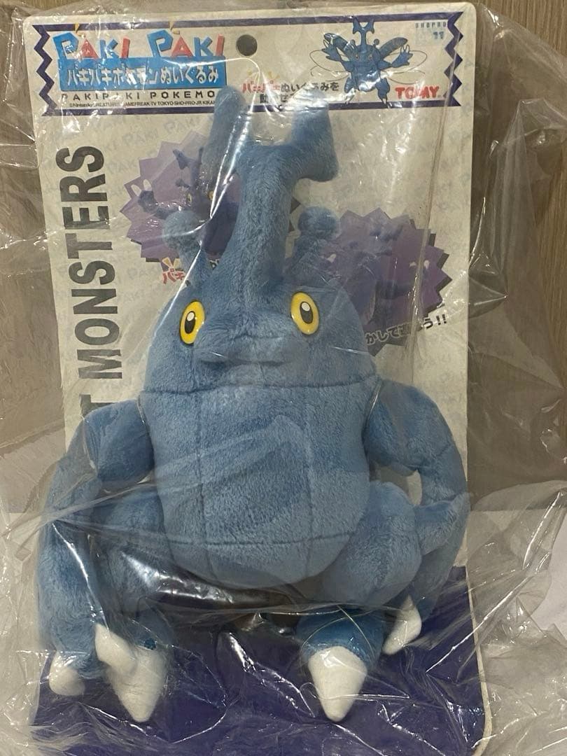 ★絶版TOMYビンテージ/パキパキポケモン☆ヘラクレス登場!新品未使用未展示品