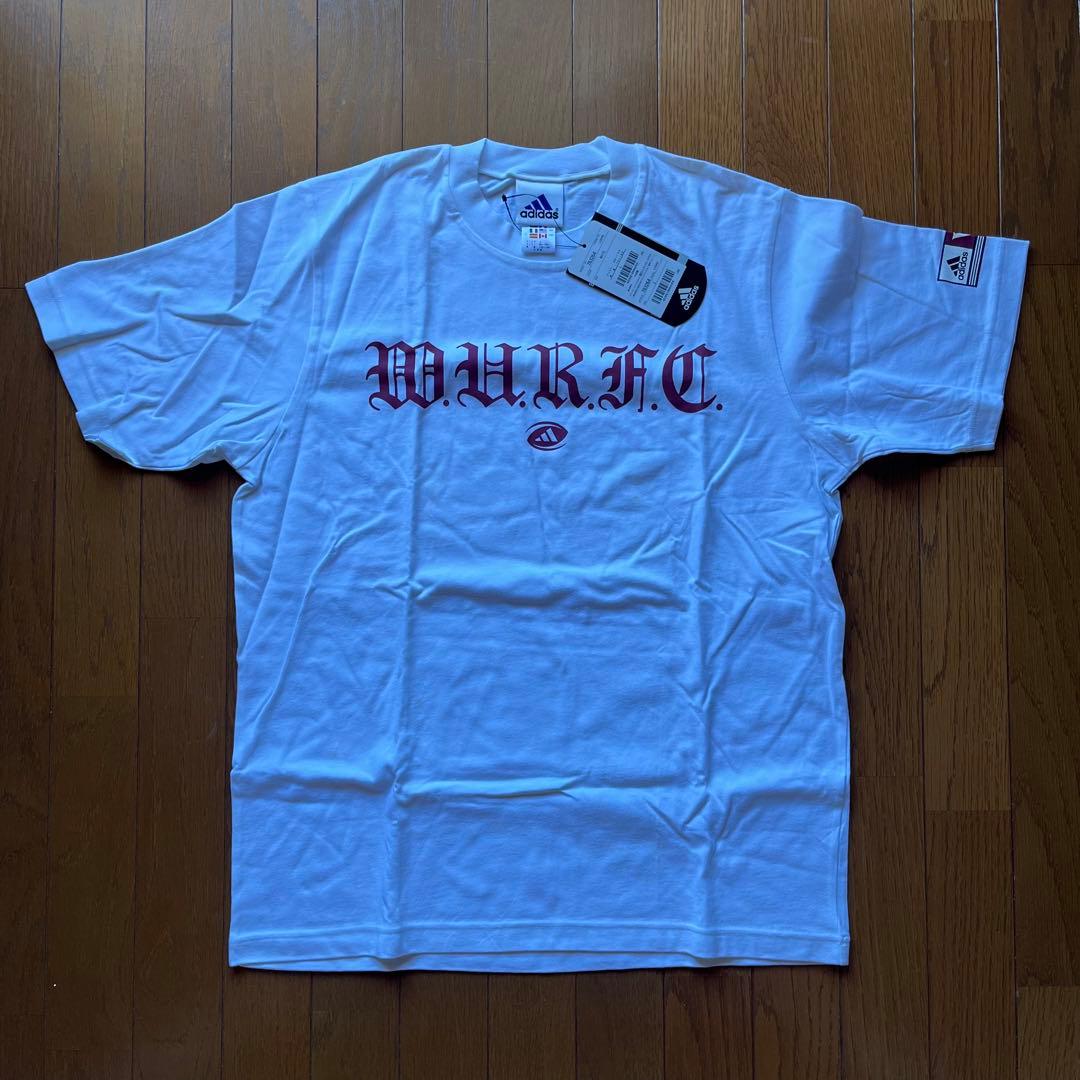 adidasアディダス 早稲田大学ラグビー蹴球部 Tシャツ WURFCラグビー部