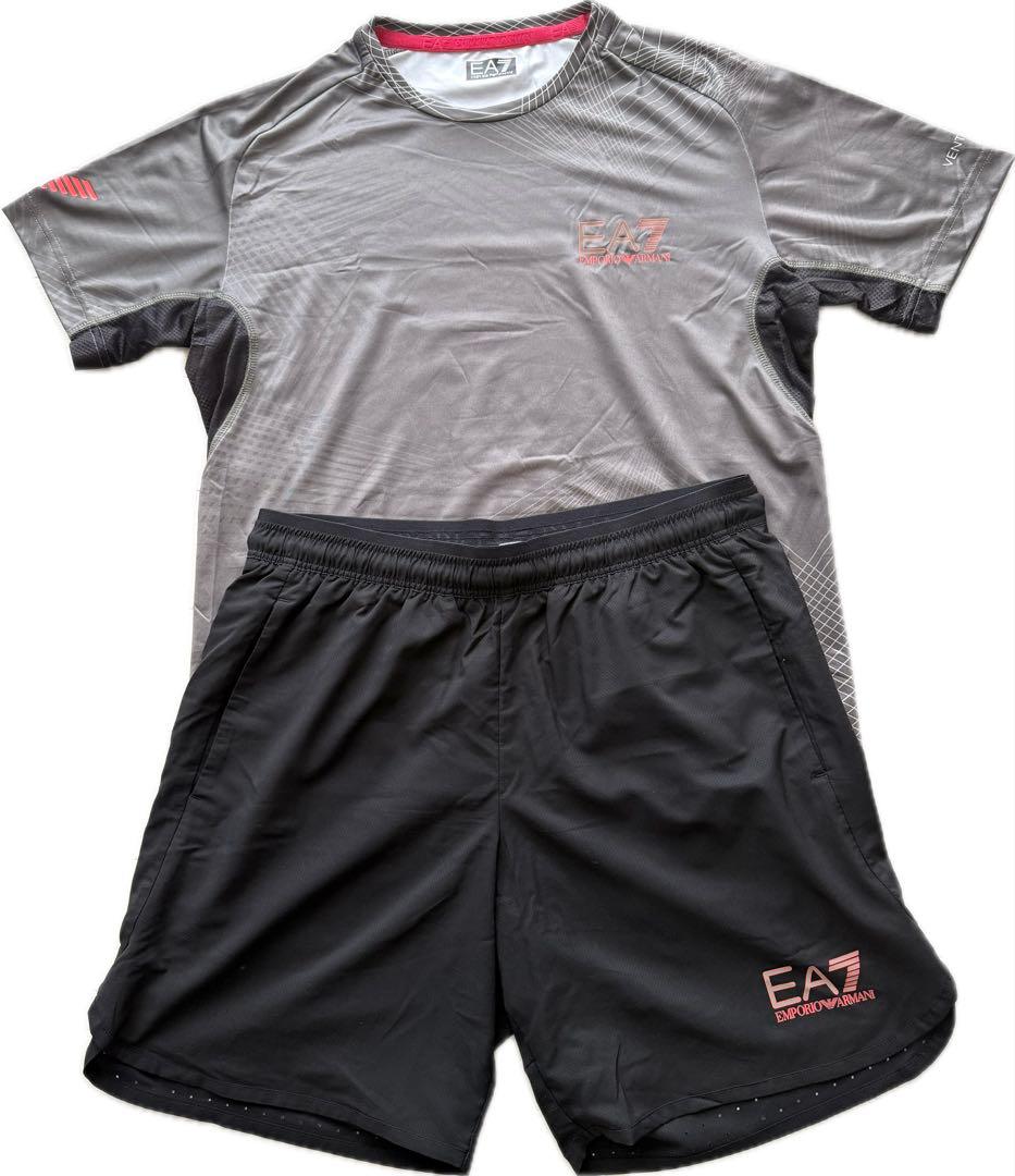 美品 Armaniメンズテニスウェア上下 サイズL