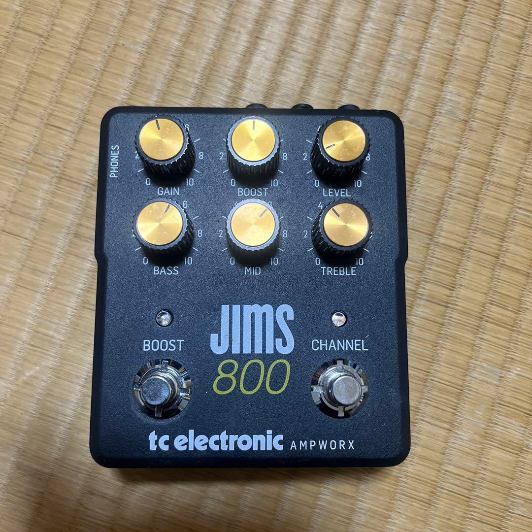 tc electronic JIMS 800 ギターエフェクター　プリアンプ