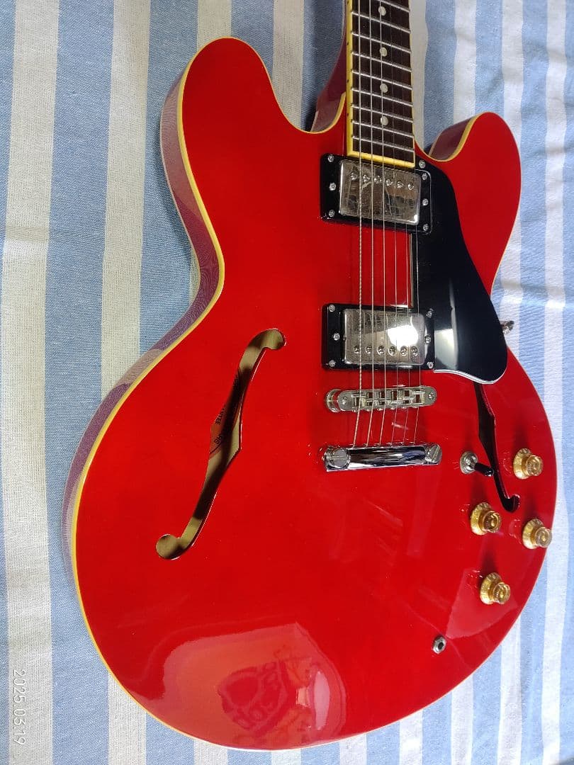 Fernandes Burny RSA-60セミアコ335タイプ美品