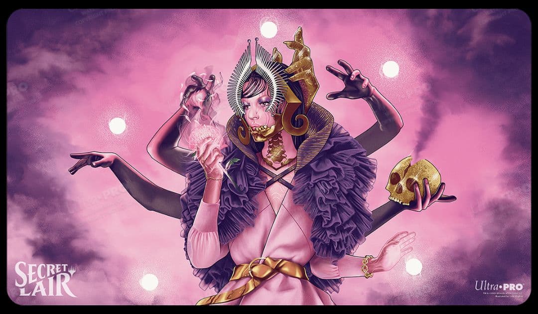 【未使用】闇の領域のリリアナ　UltraPro製　プレイマット