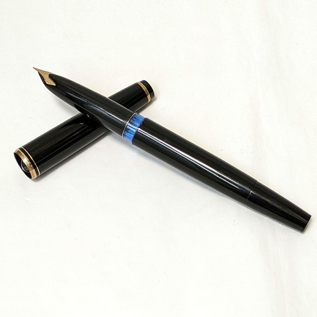 MONT BLANC モンブラン 万年筆 No.24 黒 ゴールド