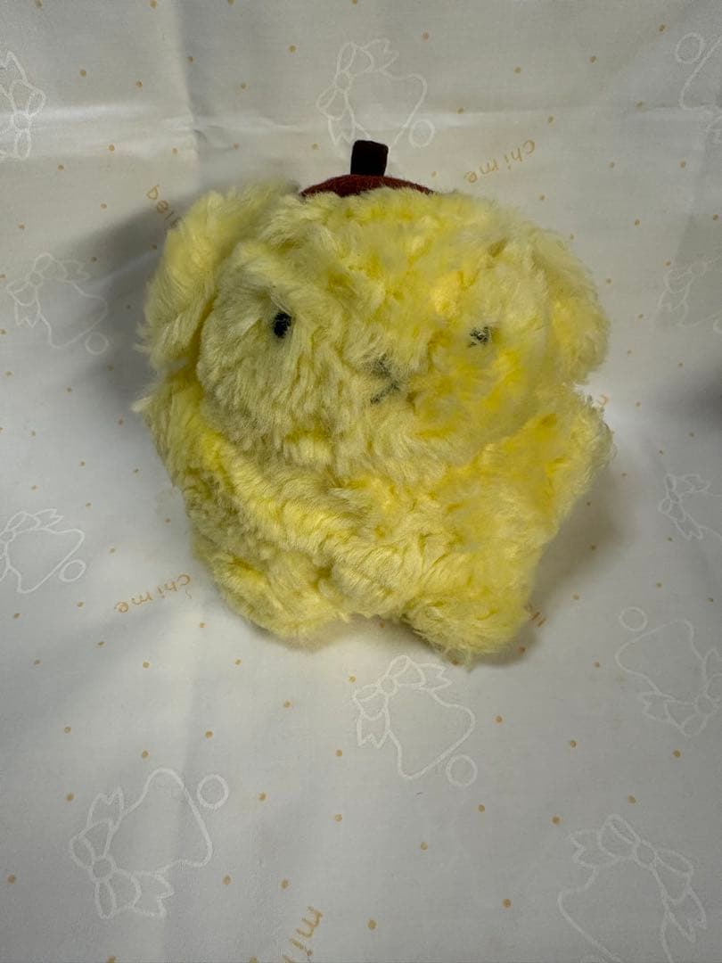 ポムポムプリン レトロ マスコット ぬいぐるみ 美品
