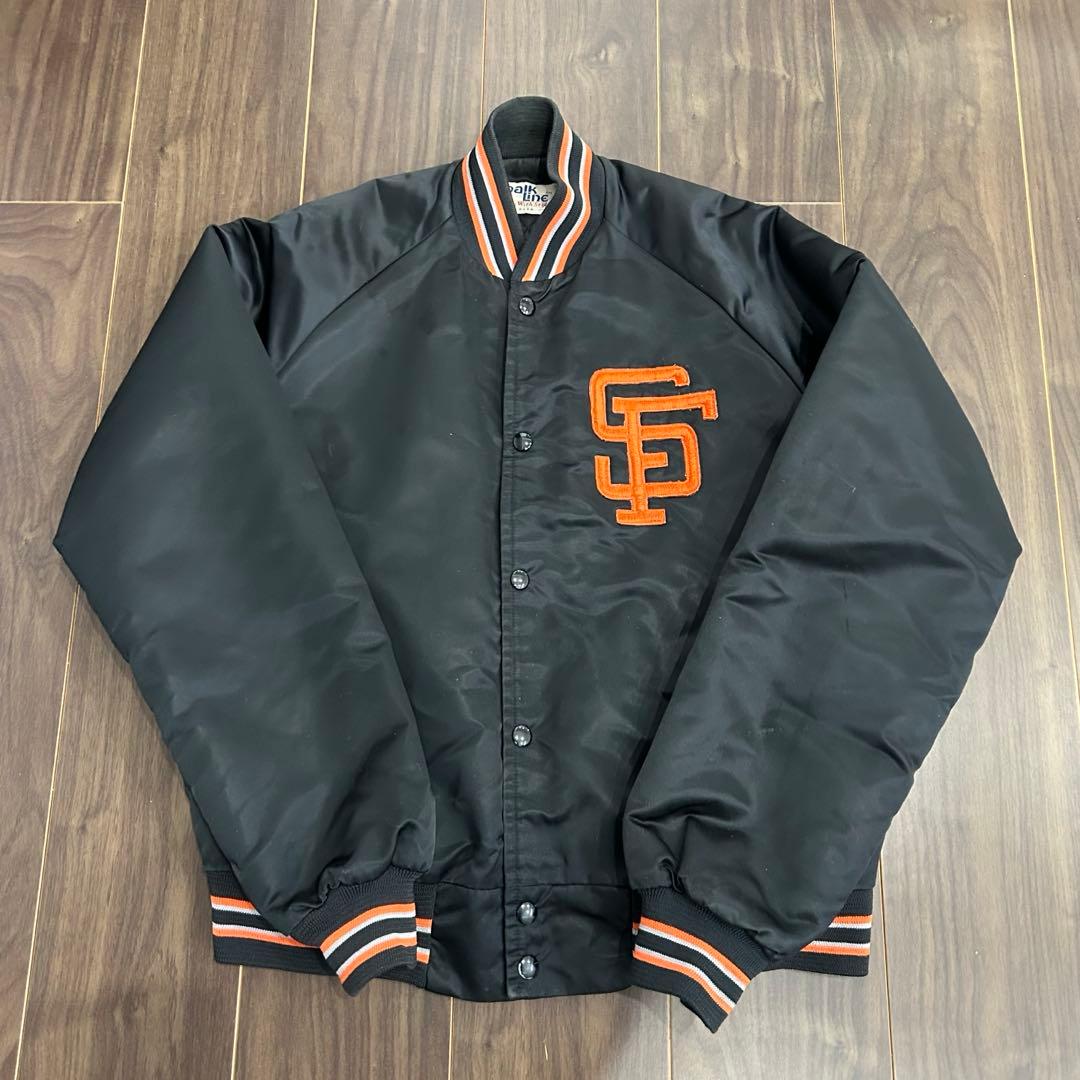【美品】80s サンフランシスコジャイアンツ　MLB スタジャン　古着　レア品