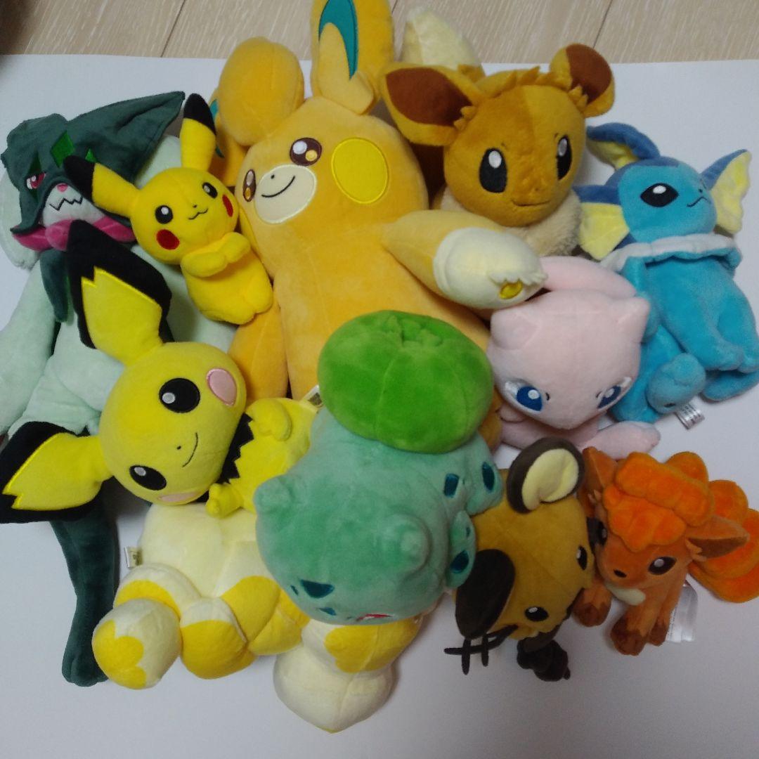 【最終お値下げ】美品ポケモン ぬいぐるみセット