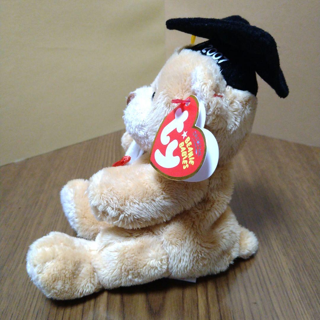 ty ぬいぐるみ クマ ビーニーベイビーズ 卒業 卒園 くま 角帽 熊