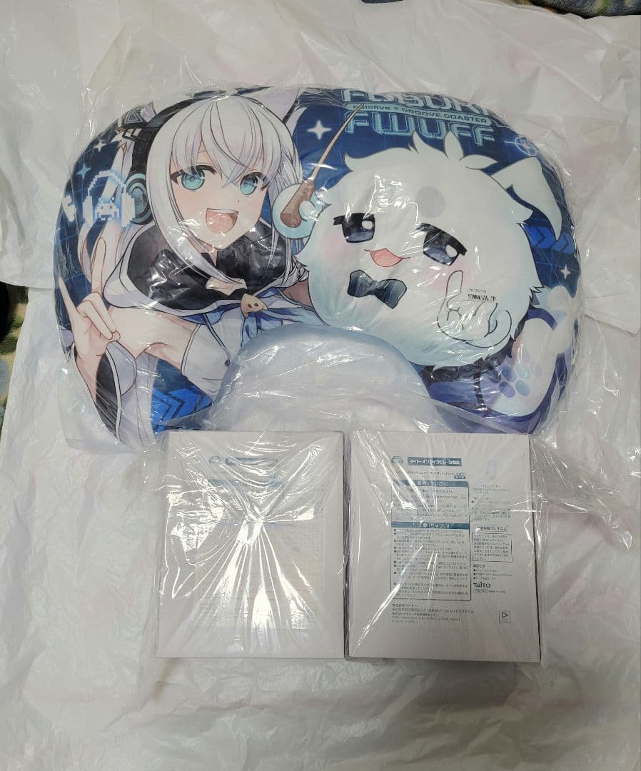 白上フブキ ヘッドフォン クッション　セット グルコス　タイクレ限定 3つ