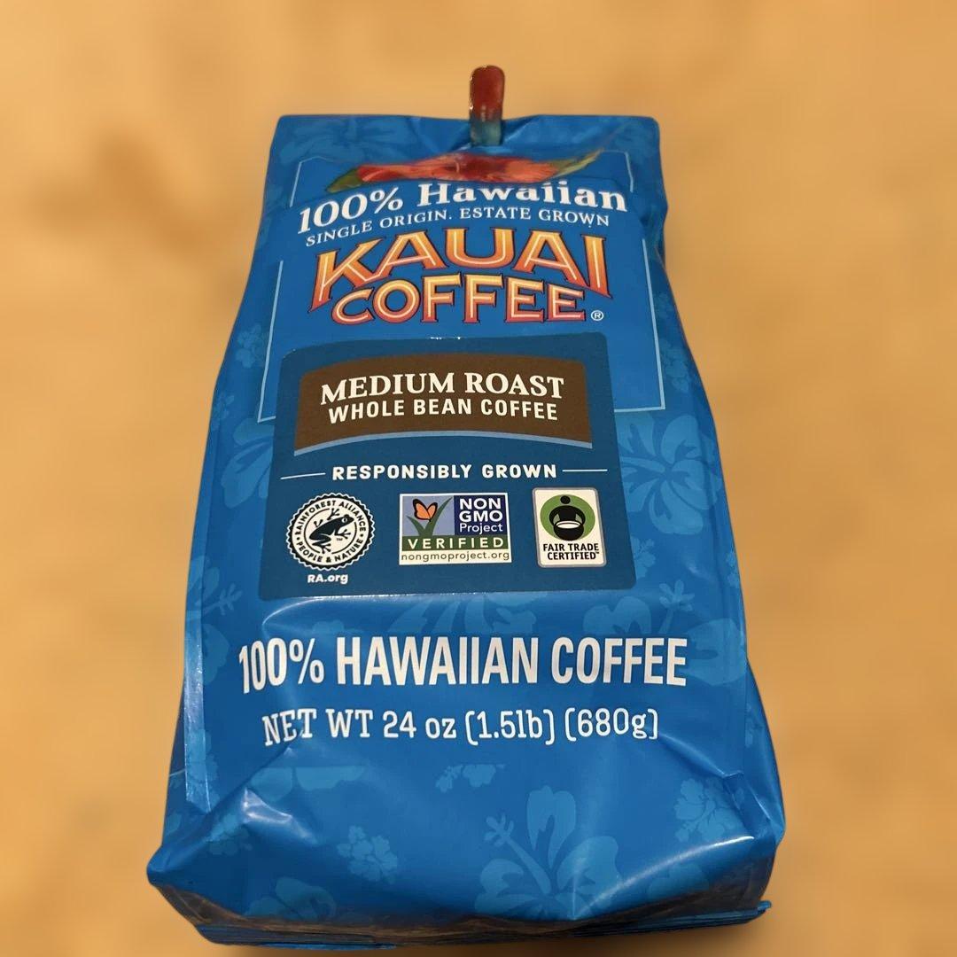 ハワイ　カウアイコーヒー　豆　大容量680g