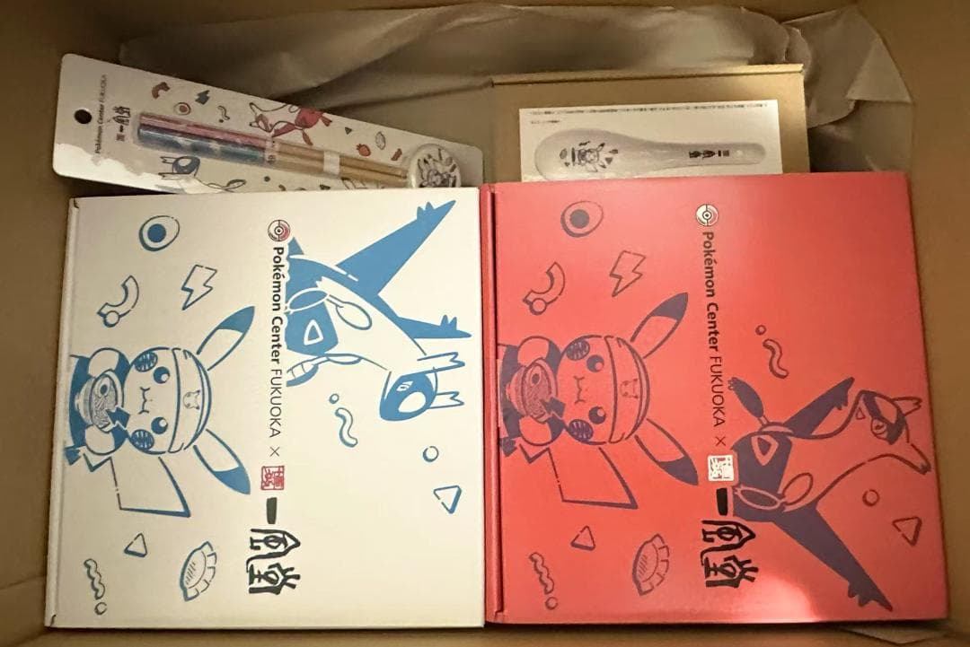 ポケモンセンターフクオカ　一風堂コラボ　4点セット