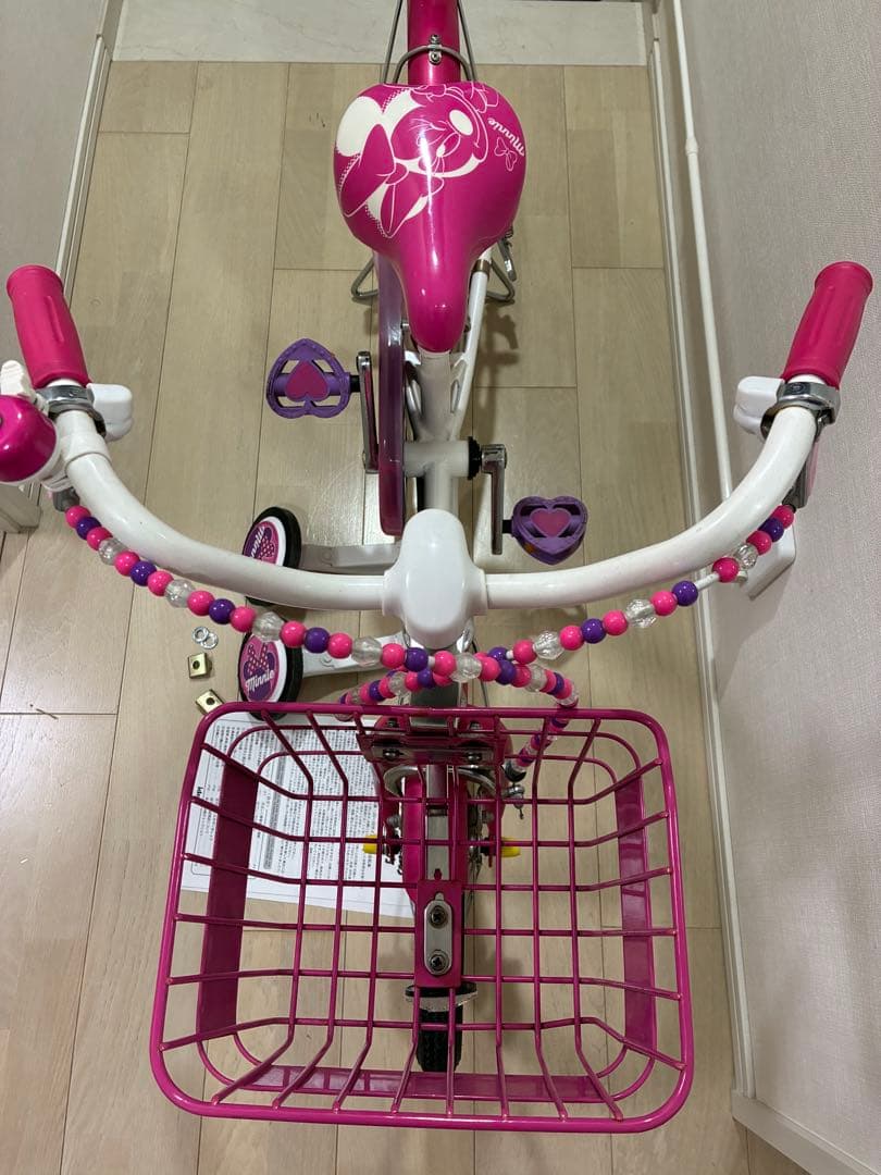 16インチ　ミニーマウス自転車