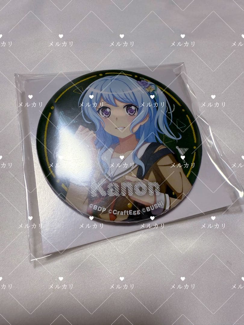 バンドリ 松原花音 school 缶バッジ