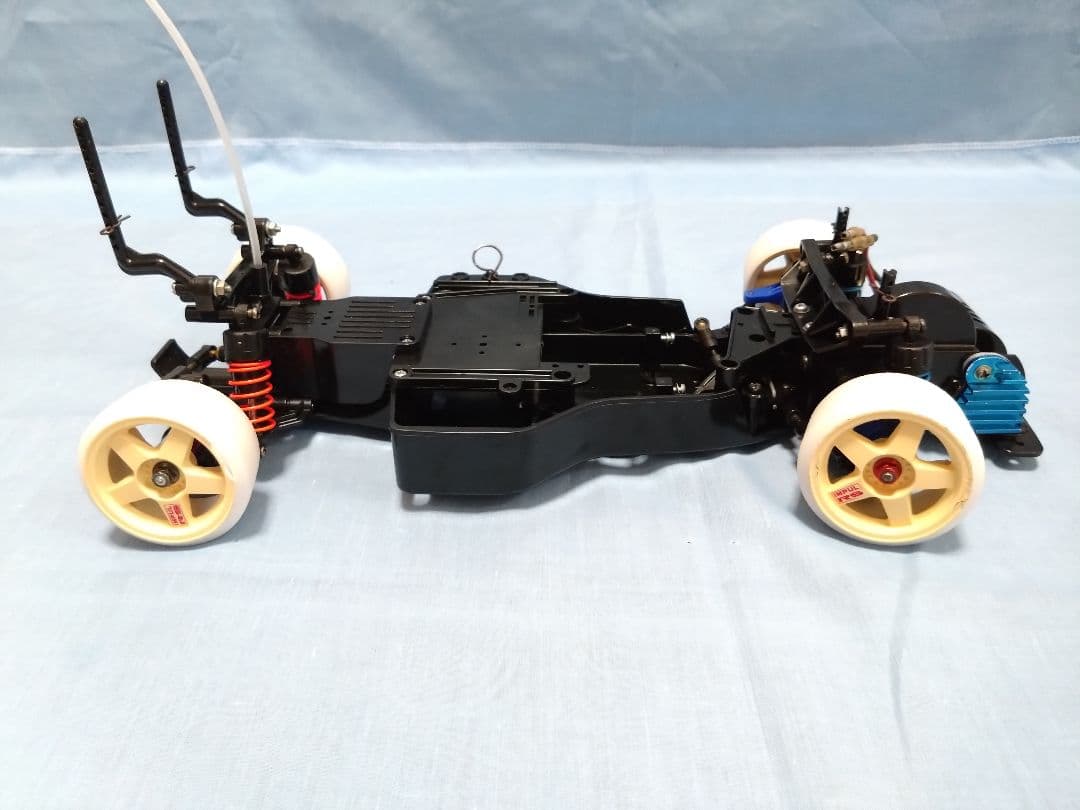 田宮 FF01シャーシ⑤とプロポセット