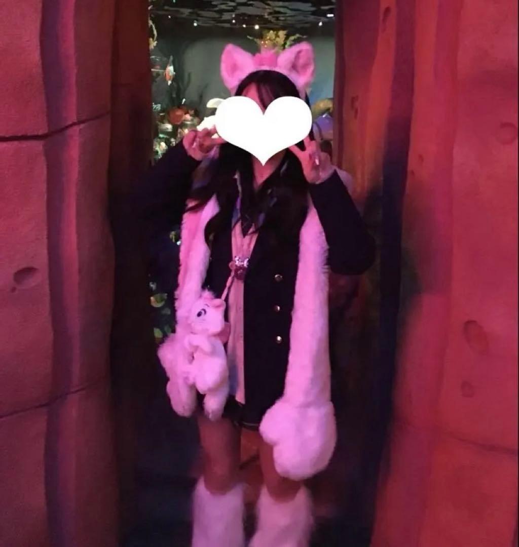 マリーちゃん ディズニー ファンキャップ マフラー