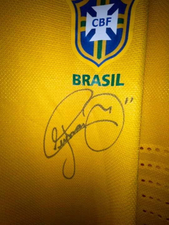 (本物)ネイマール　サイン入り　ユニフォーム　ブラジル　NIKE