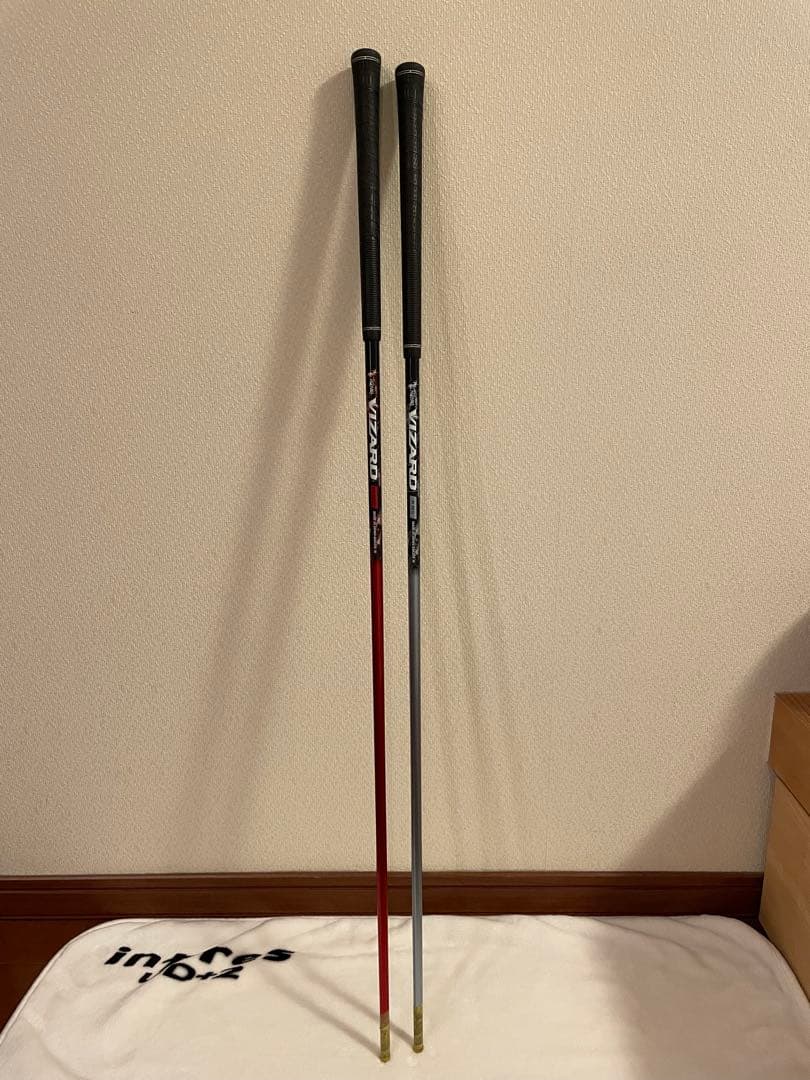 ホンマVIZARD UTシャフト IN55 赤・黒(2本セット)