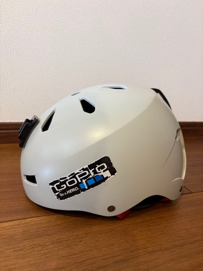 GoPro Hero スノーボード用ヘルメット グレー