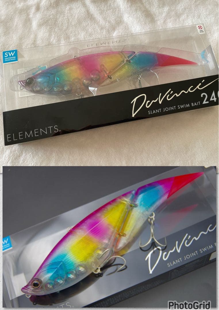 ルアー⭐︎新品未使用未開封⭐︎エレメンツ ダヴィンチ240SW 240mm/113g