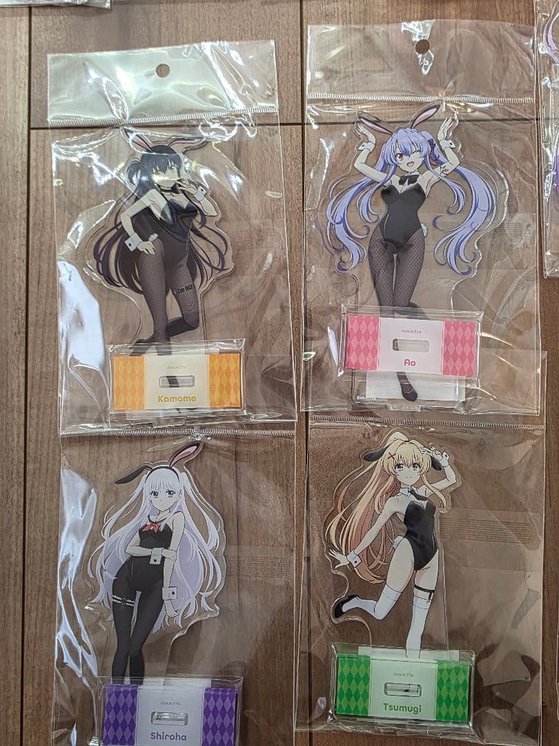 summer pockets BIGアクリルスタンド バニーガール　4点セット