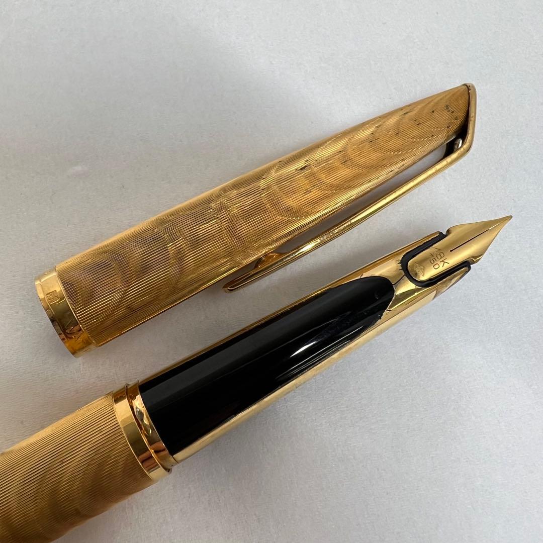 ウォーターマン　ペン先　18K750 万年筆　ゴールド　13.5cm 20.6g