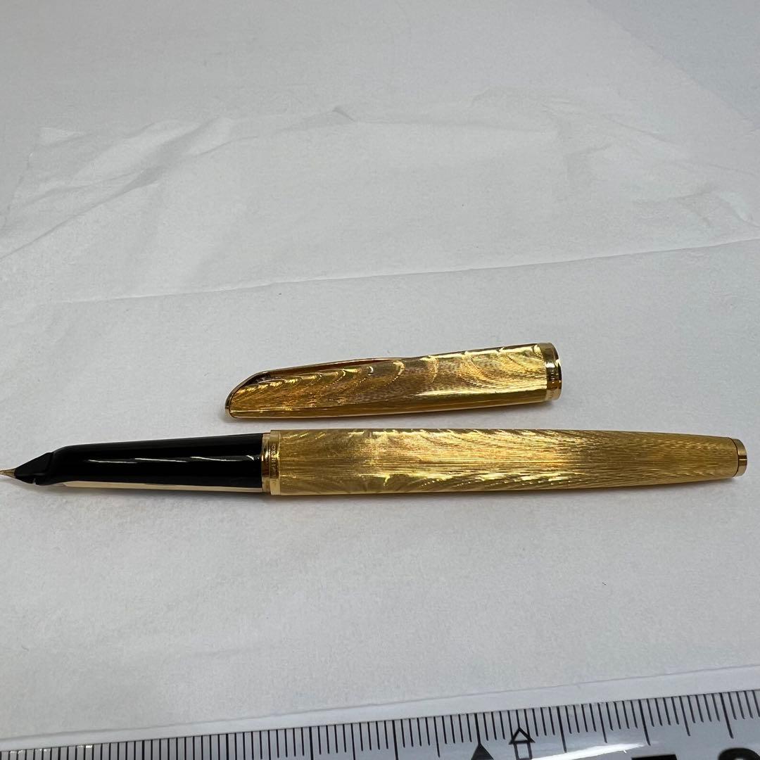 ウォーターマン　ペン先　18K750 万年筆　ゴールド　13.5cm 20.6g