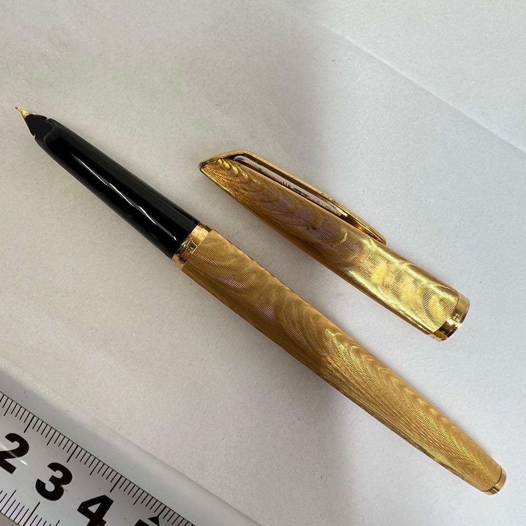 ウォーターマン　ペン先　18K750 万年筆　ゴールド　13.5cm 20.6g