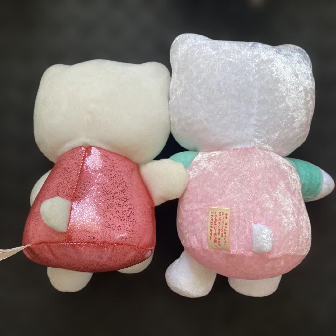 【ハローキティ】ぬいぐるみセット00年〜02年製　エイコー社