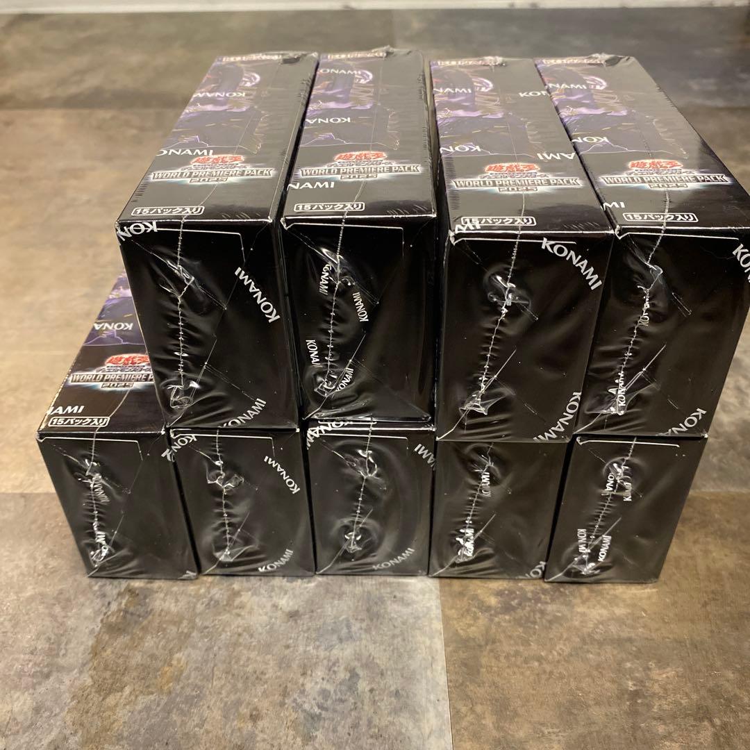遊戯王 ワールドプレミアムパック 2025 9BOX ボックス