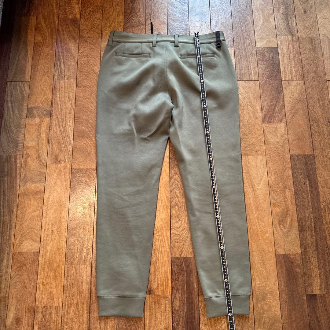 BRIEFING ロゴ入り ジョガーパンツ カーキ XL