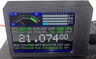 外部カラー液晶ディスプレイ　FT857、FT897用