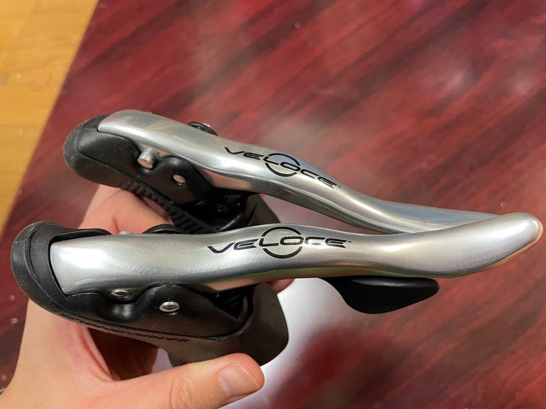 CAMPAGNOLO VELOCE シフター シルバー　左右　新品