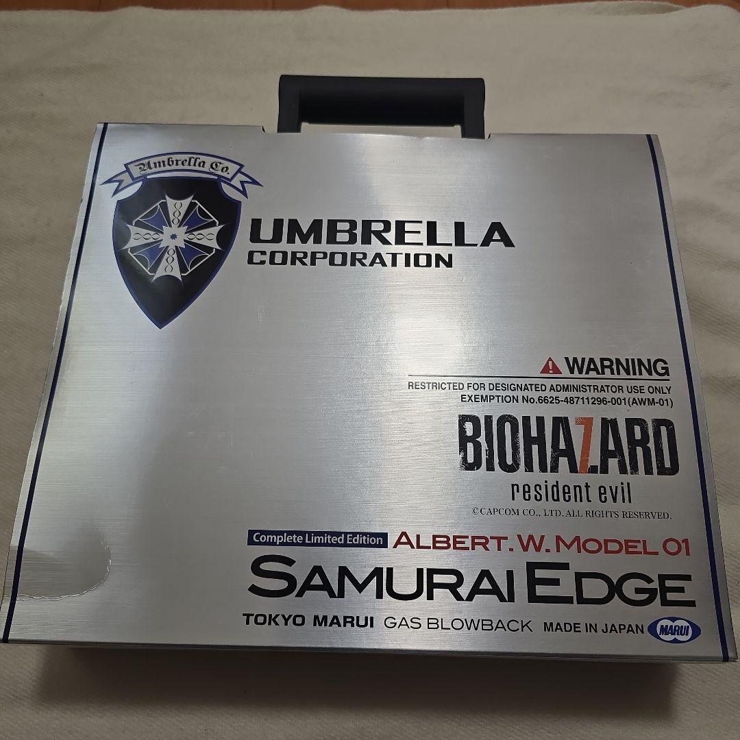 バイオハザード 東京マルイ サムライエッジ アルバート.W.モデル01