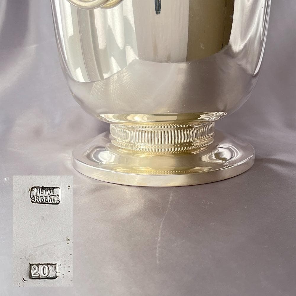 【仏蘭西】ライオンのワインクーラー / シャンパンクーラー 【シルバープレート】